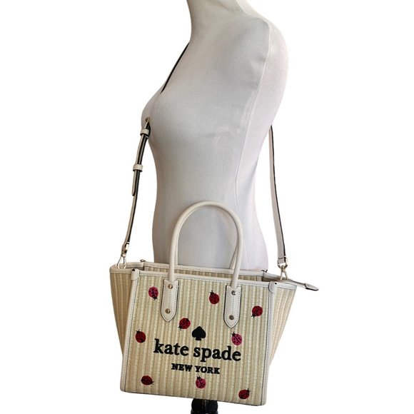 Kate Spade Ladybug Dottie Top Handle Crossbody Bag. NWT KA637 Small Tote